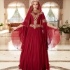 Muslim Kaftan Red Mihriban