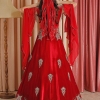 Red Velvet Kaftan Enb-122