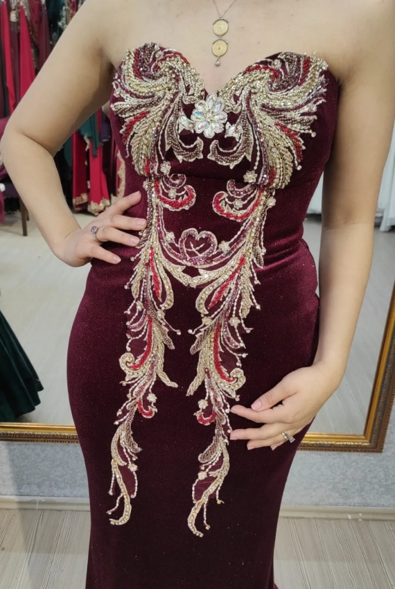 Bordo Balık Bindallı Modeli Bordo Balık Bindallı Modeli