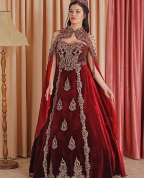 green velvet chifon enb - 120 - shipping worldwide