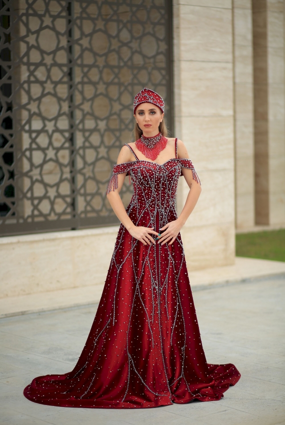 pearl covered kaftan pearl covered kaftan