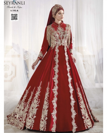 Kiralık 36 - 40 Beden Sarkma Boncuk Tesettür Bindallı